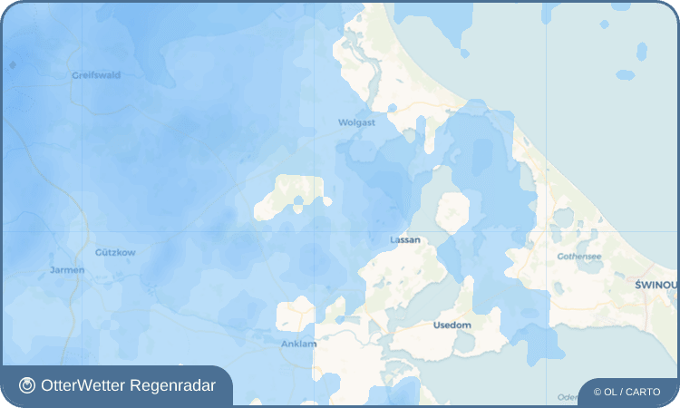 OtterWetter Regenradar-Widget Zemitz