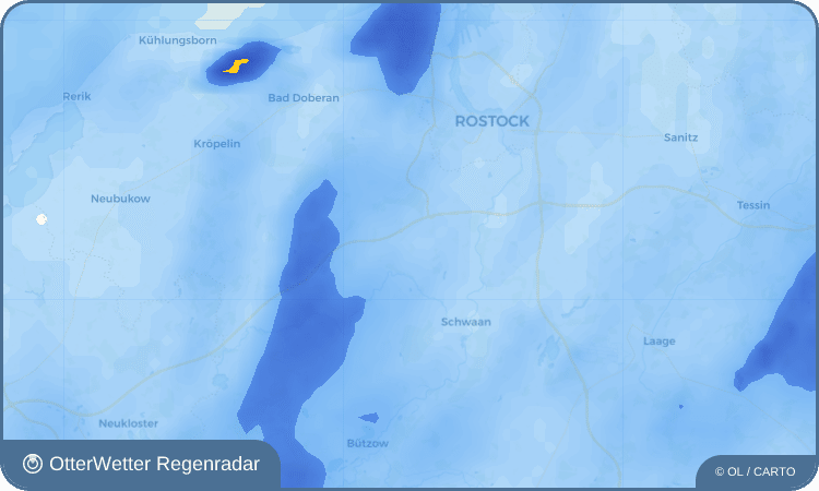 OtterWetter Regenradar-Widget Ziesendorf