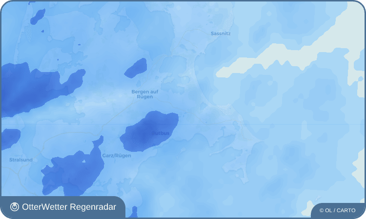 OtterWetter Regenradar-Widget Zirkow