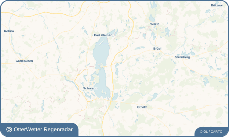OtterWetter Regenradar-Widget Zittow