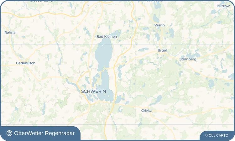 Widget-Vorschau für Zittow Wetter-Widget-Vorschau mit Vorhersagedaten für Zittow