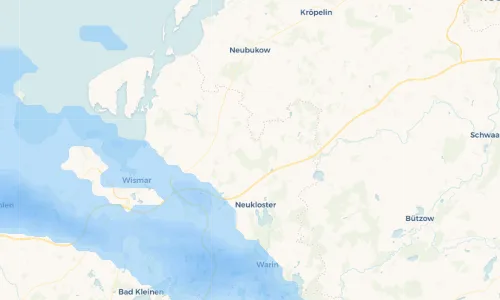 Regenradar Vorschaubild - Aktuelle Niederschläge in Züsow und Umgebung