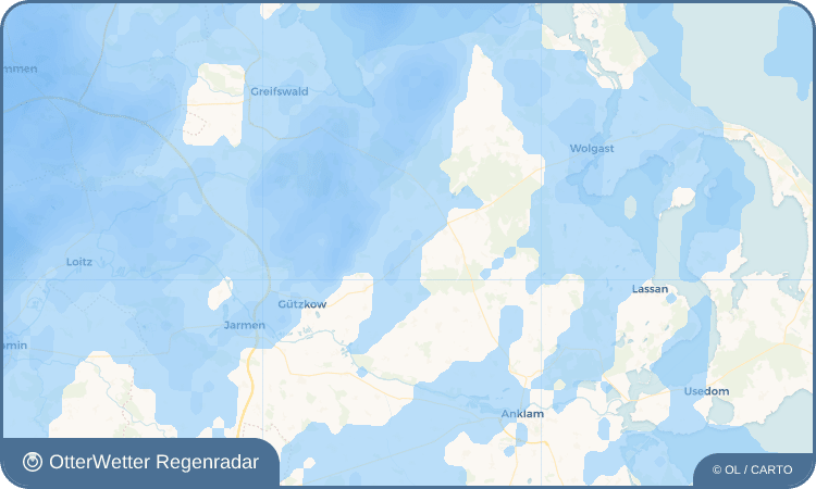 Widget-Vorschau für Züssow Wetter-Widget-Vorschau mit Vorhersagedaten für Züssow