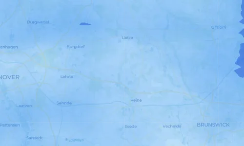 Regenradar Vorschaubild - Aktuelle Niederschläge in Abbensen und Umgebung
