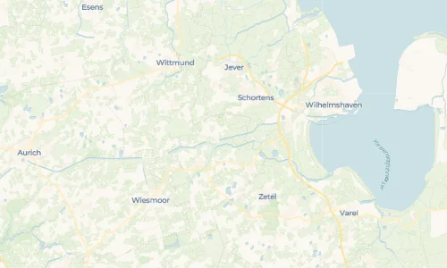 Regenradar Vorschaubild - Aktuelle Niederschläge in Abickhafe und Umgebung
