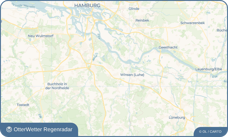 OtterWetter Regenradar-Widget Achterdeich