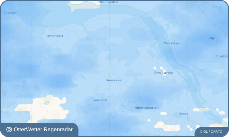 OtterWetter Regenradar-Widget Achthöfener Deich