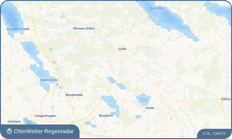 Widget-Vorschau für Adelheidsdorf Wetter-Widget-Vorschau mit Vorhersagedaten für Adelheidsdorf
