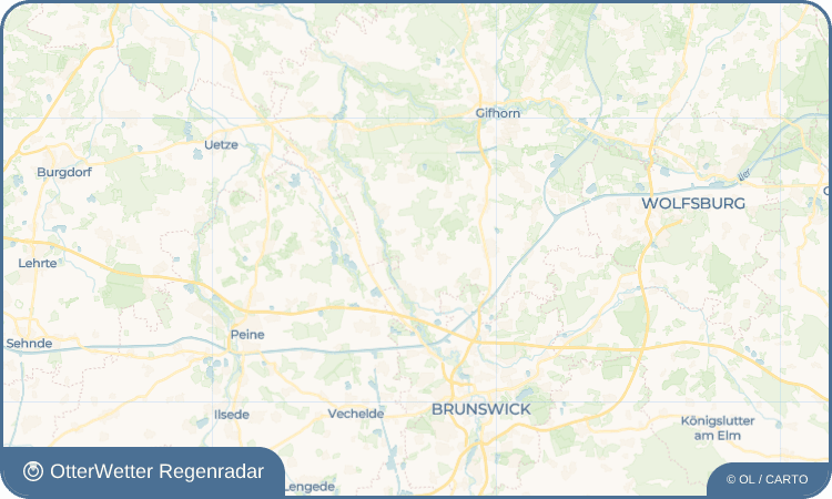 OtterWetter Regenradar-Widget Adenbüttel
