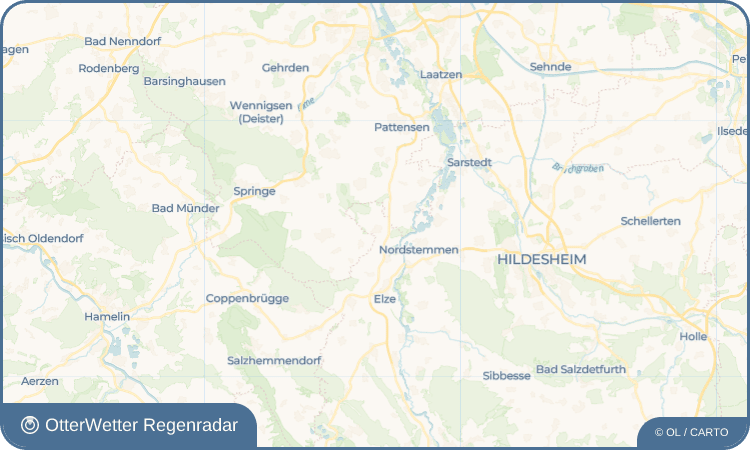 OtterWetter Regenradar-Widget Adensen