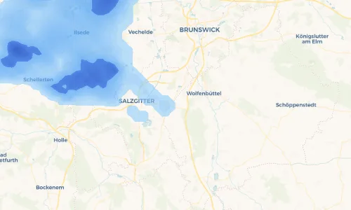 Regenradar Vorschaubild - Aktuelle Niederschläge in Adersheim und Umgebung