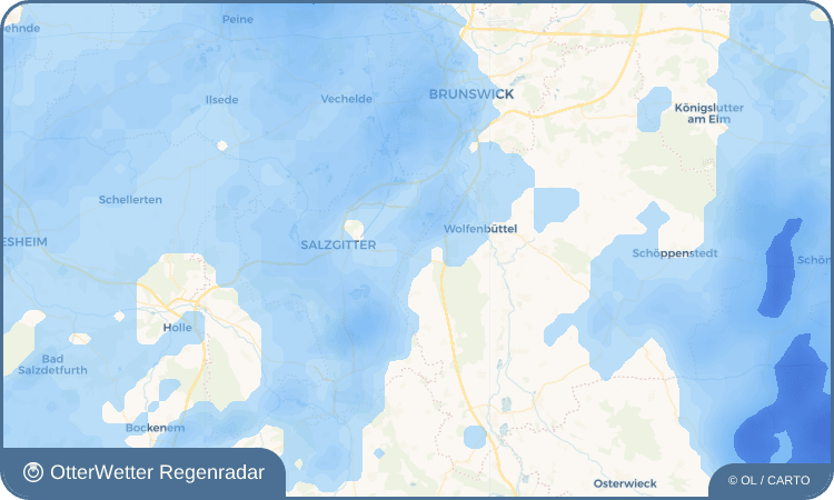 Widget-Vorschau für Adersheim Wetter-Widget-Vorschau mit Vorhersagedaten für Adersheim