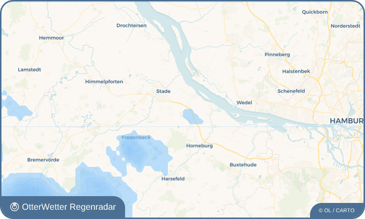 OtterWetter Regenradar-Widget Agathenburg