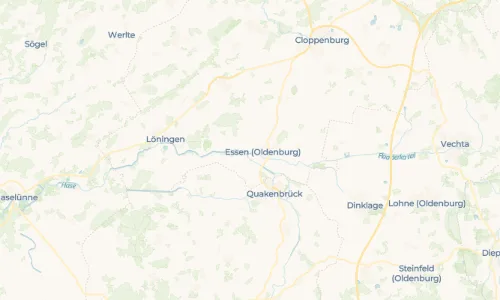 Regenradar Vorschaubild - Aktuelle Niederschläge in Ahausen und Umgebung