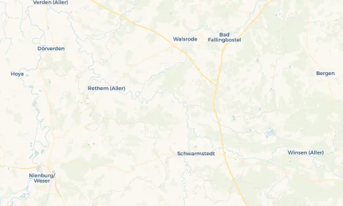 Regenradar-Vorschau: aktuelle Niederschläge in Ahlden und Umgebung