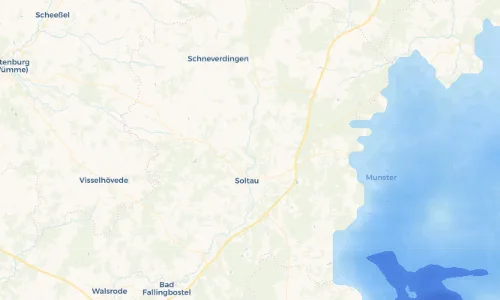 Regenradar Vorschaubild - Aktuelle Niederschläge in Ahlften (Siedlung) und Umgebung