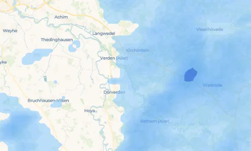 Regenradar Vorschaubild - Aktuelle Niederschläge in Ahnebergen und Umgebung
