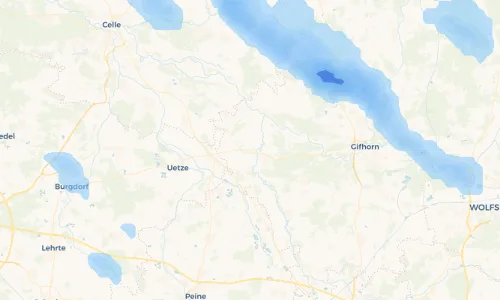Regenradar Vorschaubild - Aktuelle Niederschläge in Ahnsen und Umgebung