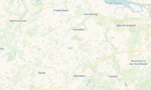 Regenradar-Vorschau: aktuelle Niederschläge in Ahrensmoor West und Umgebung