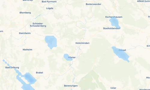 Regenradar Vorschaubild - Aktuelle Niederschläge in Albaxen und Umgebung