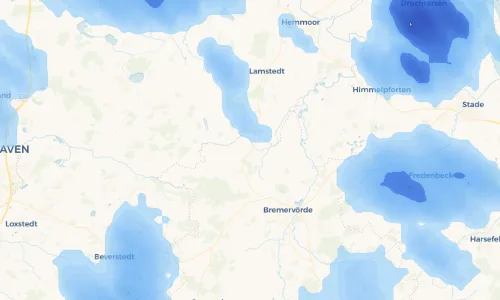 Regenradar Vorschaubild - Aktuelle Niederschläge in Alfstedt und Umgebung