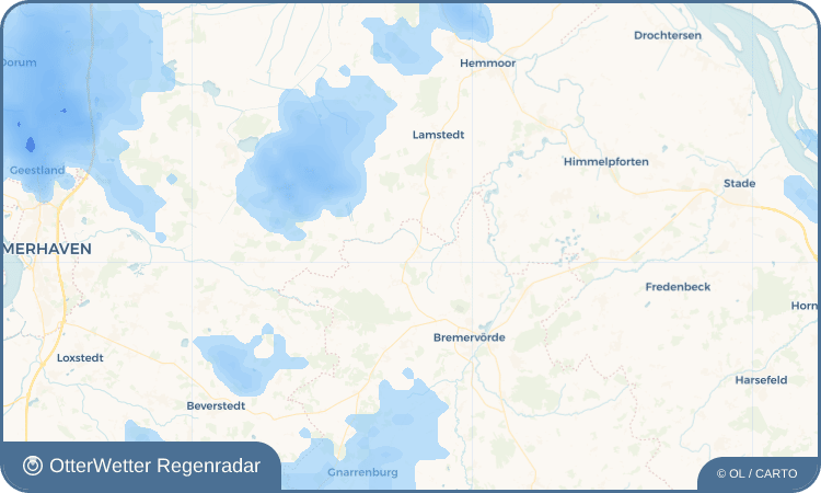 Wetter-Widget-Vorschau mit Vorhersagedaten für Alfstedt