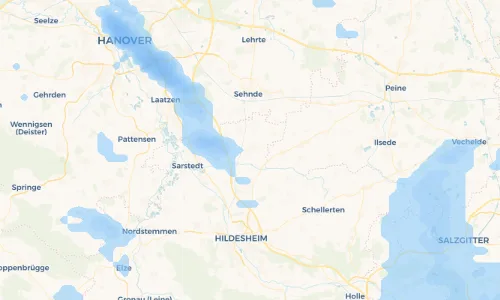 Regenradar Vorschaubild - Aktuelle Niederschläge in Algermissen und Umgebung