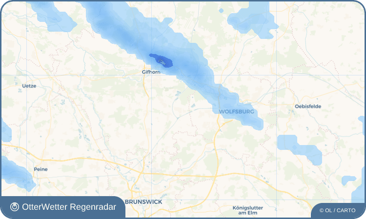 Wetter-Widget-Vorschau mit Vorhersagedaten für Allerbüttel