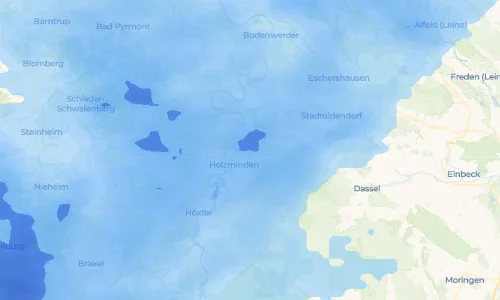 Regenradar Vorschaubild - Aktuelle Niederschläge in Allersheim und Umgebung