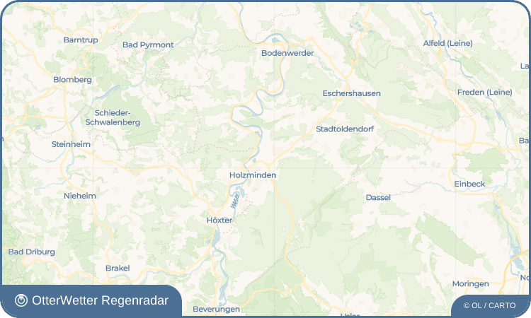 OtterWetter Regenradar-Widget Allersheim
