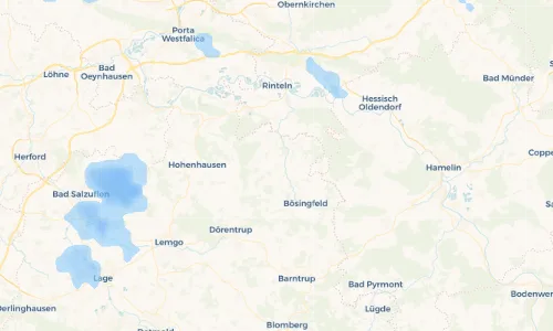 Regenradar Vorschaubild - Aktuelle Niederschläge in Almena und Umgebung