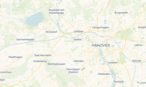 Regenradar Vorschaubild - Aktuelle Niederschläge in Almhorst und Umgebung