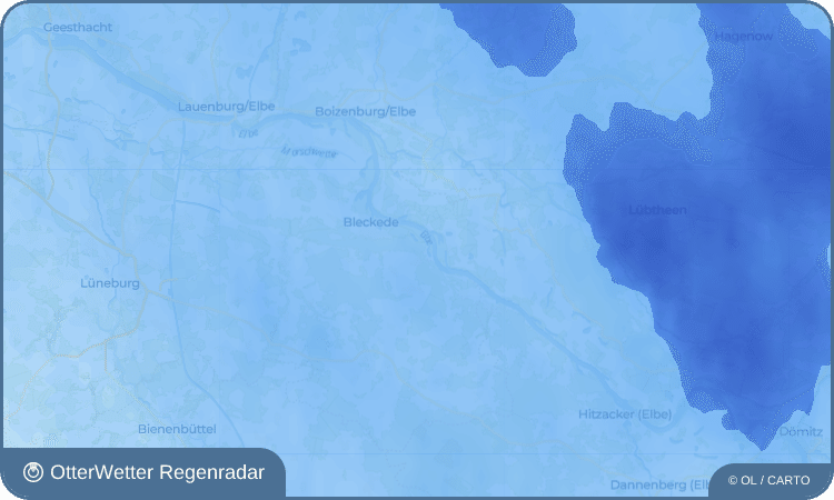 OtterWetter Regenradar-Widget Alt Garge