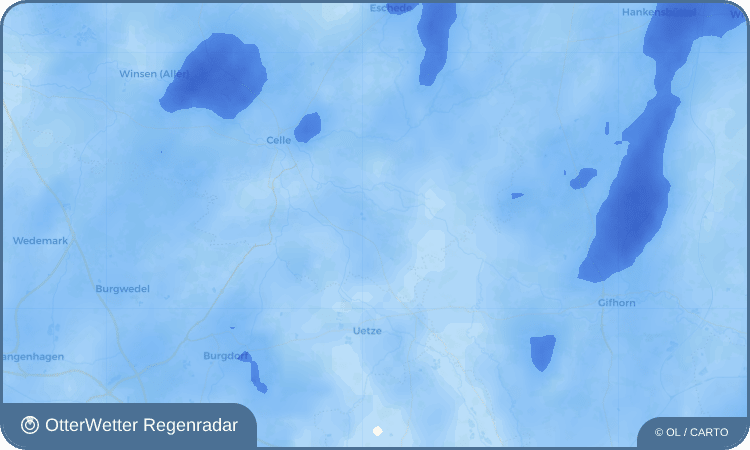 OtterWetter Regenradar-Widget Alt Schepelse