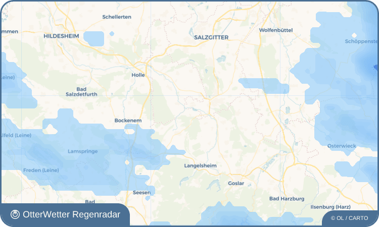 Wetter-Widget-Vorschau mit Vorhersagedaten für Alt Wallmoden