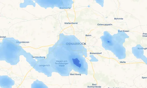 Regenradar Vorschaubild - Aktuelle Niederschläge in Alte Fabrik und Umgebung