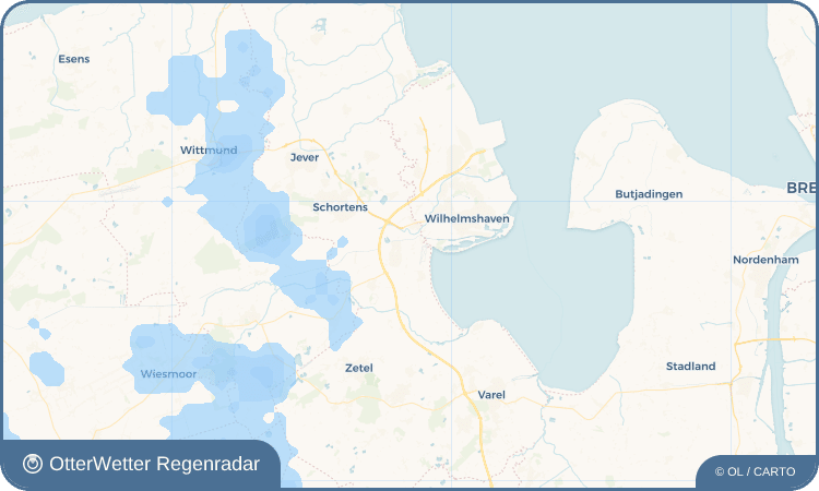 OtterWetter Regenradar-Widget Altenhof