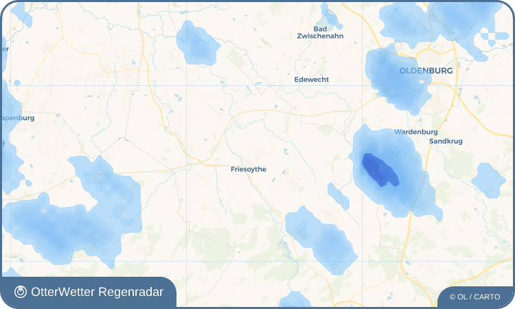 Widget-Vorschau für Altenoythe Wetter-Widget-Vorschau mit Vorhersagedaten für Altenoythe