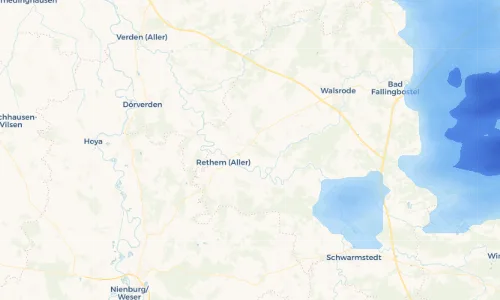 Regenradar Vorschaubild - Aktuelle Niederschläge in Altenwahlingen und Umgebung