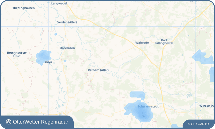 OtterWetter Regenradar-Widget Altenwahlingen