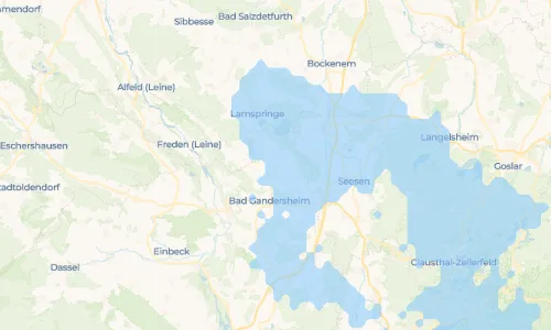Regenradar-Vorschau: aktuelle Niederschläge in Altgandersheim und Umgebung