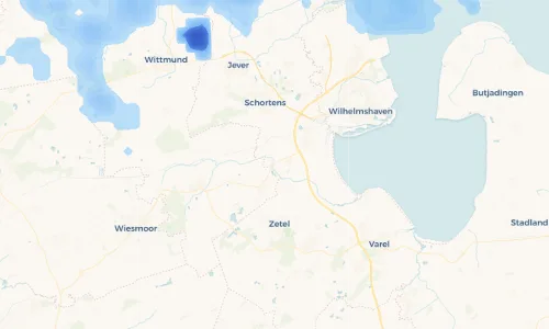 Regenradar Vorschaubild - Aktuelle Niederschläge in Altgödens und Umgebung