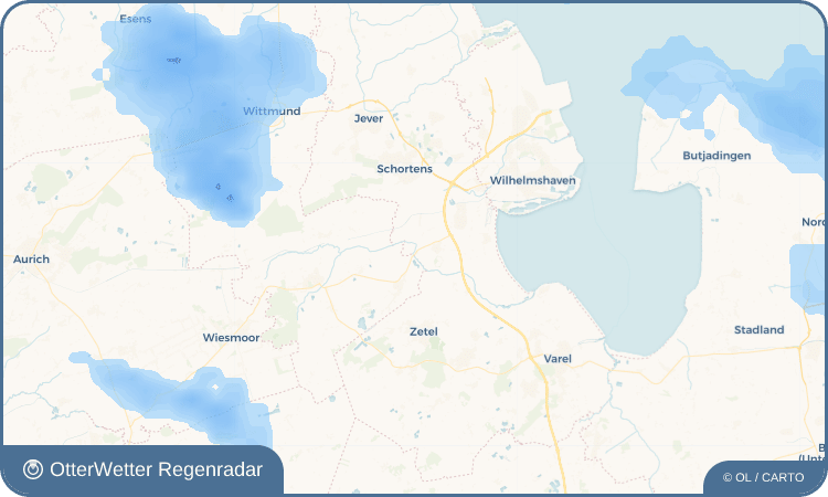 OtterWetter Regenradar-Widget Altgödens