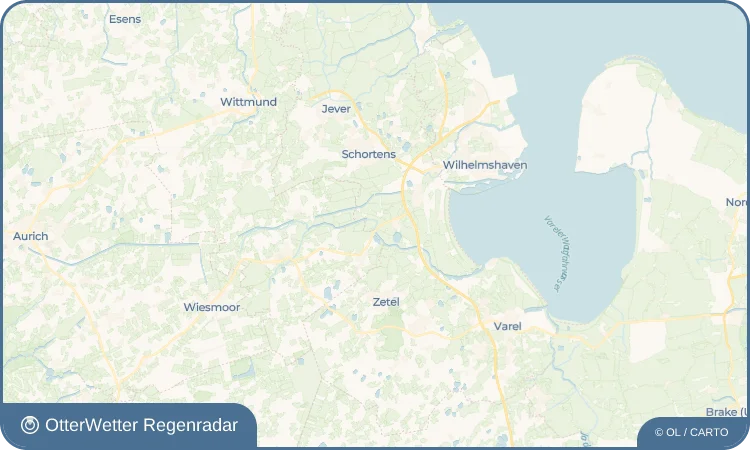 Widget-Vorschau für Altgödens Wetter-Widget-Vorschau mit Vorhersagedaten für Altgödens