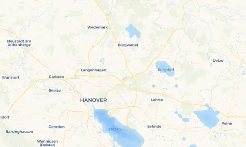 Regenradar Vorschaubild - Aktuelle Niederschläge in Altwarmbüchen und Umgebung