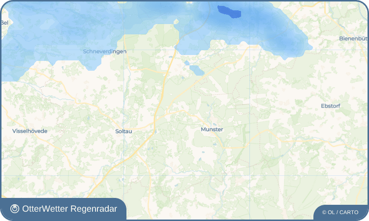 OtterWetter Regenradar-Widget Alvern