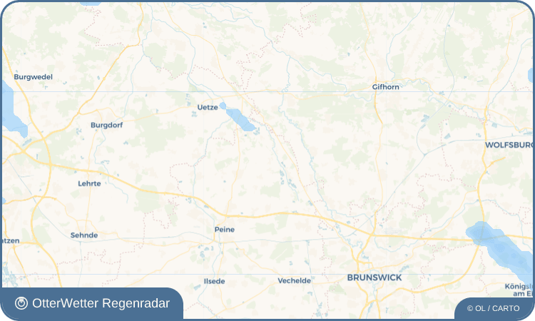 OtterWetter Regenradar-Widget Alvesse