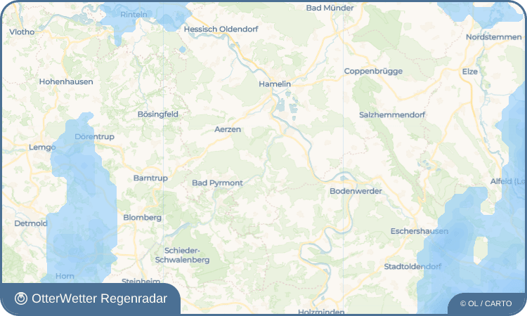 OtterWetter Regenradar-Widget Amelgatzen