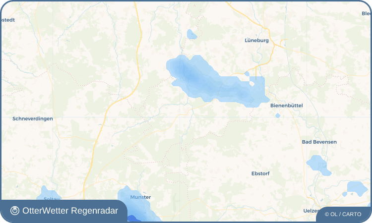 Wetter-Widget-Vorschau mit Vorhersagedaten für Amelinghausen