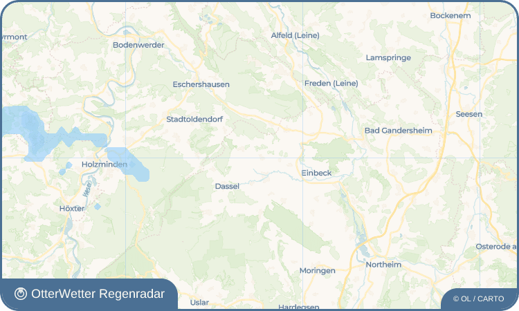 OtterWetter Regenradar-Widget Amelsen